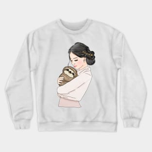 Sloth lover Crewneck Sweatshirt